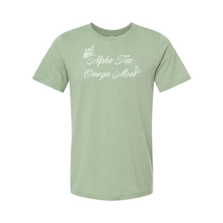 ATO Sage Green Mom Tee Alpha Tau Omega