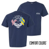ATO Comfort Colors Navy Patriot tee | Alpha Tau Omega | Shirts > Short sleeve t-shirts