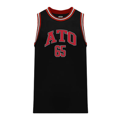 ATO Black Basketball Jersey | Alpha Tau Omega | Shirts > Jerseys