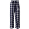 ATO Navy Plaid Flannel Pants | Alpha Tau Omega | Pajamas > Pajama bottom pants