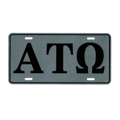 ATO License Plate | Alpha Tau Omega | Car accessories > Decorative license plates