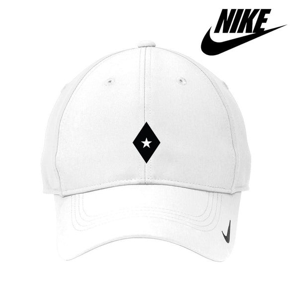 FIJI White Nike Dri-FIT Performance Hat | Phi Gamma Delta | Headwear > Billed hats