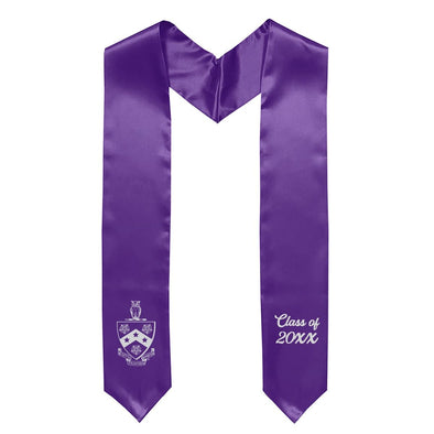 FIJI Embroidered Crest Graduation Stole | Phi Gamma Delta | Apparel > Stoles