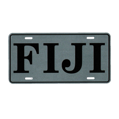 FIJI License Plate | Phi Gamma Delta | Car accessories > Decorative license plates