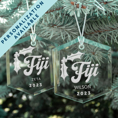 New! FIJI 2023 Personalized Limited Edition Holiday Ornament