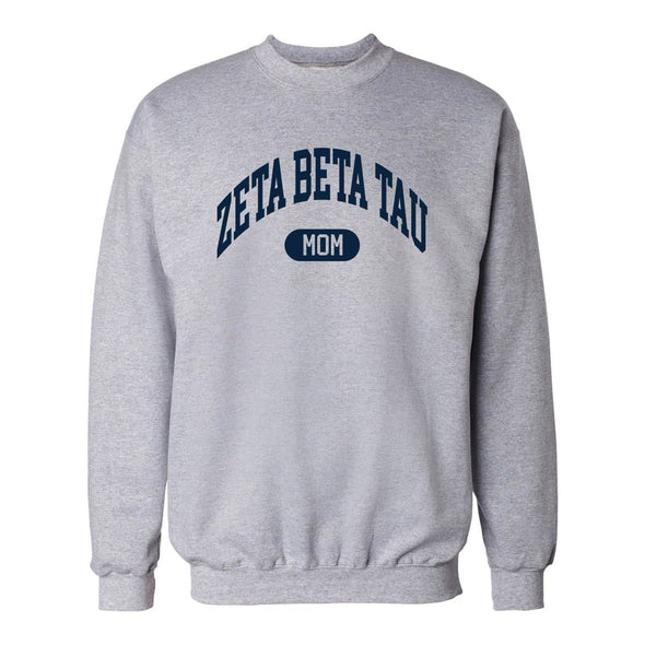ZBT Classic Mom Crewneck | Zeta Beta Tau | Sweatshirts > Crewneck sweatshirts