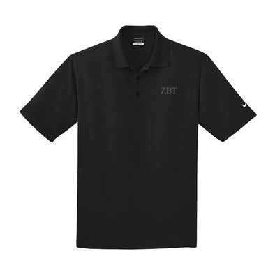 ZBT Black Nike Performance Polo | Zeta Beta Tau | Shirts > Short sleeve polo shirts
