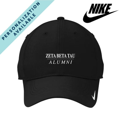 ZBT Alumni Nike Dri-FIT Performance Hat | Zeta Beta Tau | Headwear > Billed hats