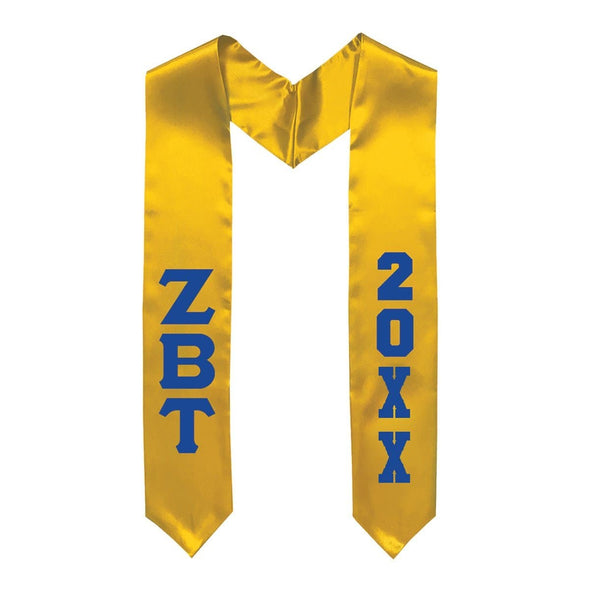 ZBT Graduation Stole | Zeta Beta Tau | Apparel > Stoles