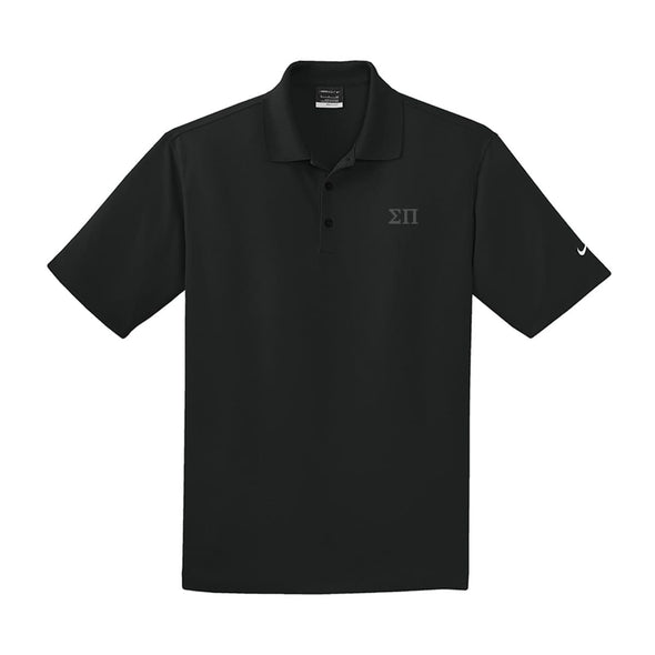 Sigma Pi Black Nike Performance Polo | Sigma Pi | Shirts > Short sleeve polo shirts
