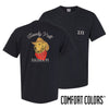 Sigma Pi Comfort Colors Cowboy Retriever Black Short Sleeve Pocket Tee