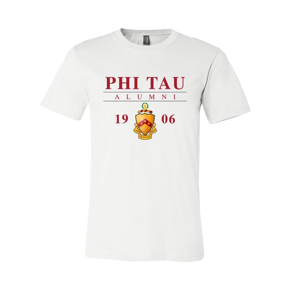 Phi Tau Alumni Crest Short Sleeve Tee | Phi Kappa Tau | Shirts > Short sleeve t-shirts