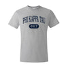 Phi Tau Heather Gray Letter Tee | Phi Kappa Tau | Shirts > Short sleeve t-shirts