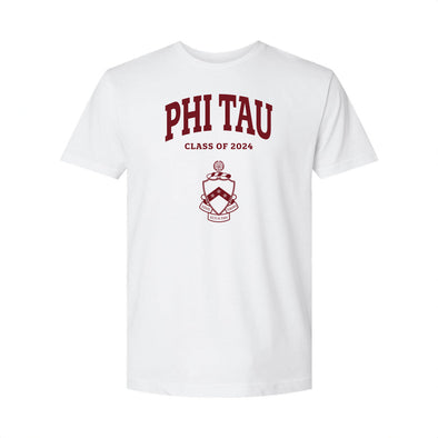 New! Phi Tau Class of 2024 Graduation T-Shirt
