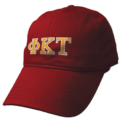 Phi Tau Vintage Red Hat | Phi Kappa Tau | Headwear > Billed hats