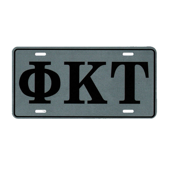 Phi Tau License Plate | Phi Kappa Tau | Car accessories > Decorative license plates