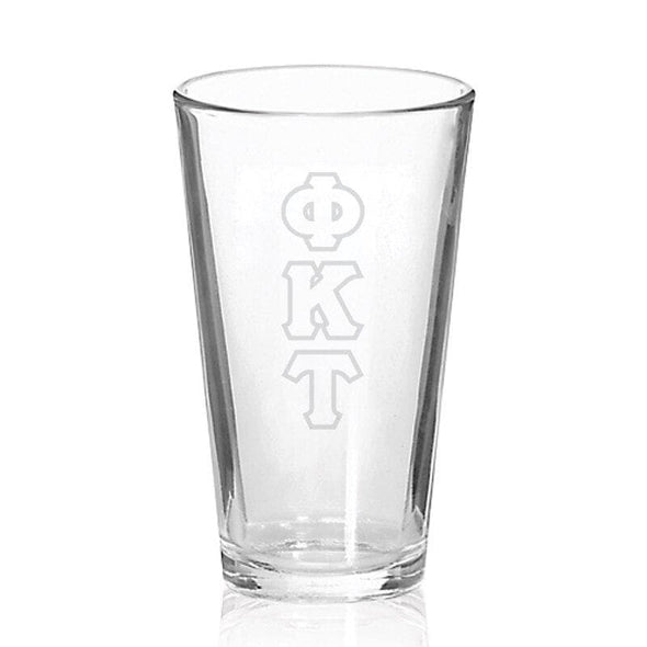 Phi Tau Engraved Fellowship Glass | vendor-unknown | Drinkware > 15 ounce glasses
