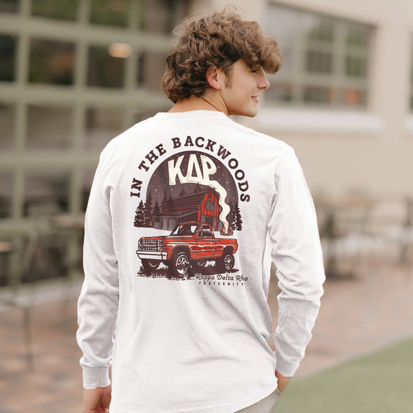 New! KDR Comfort Colors Country Roads Long Sleeve Tee