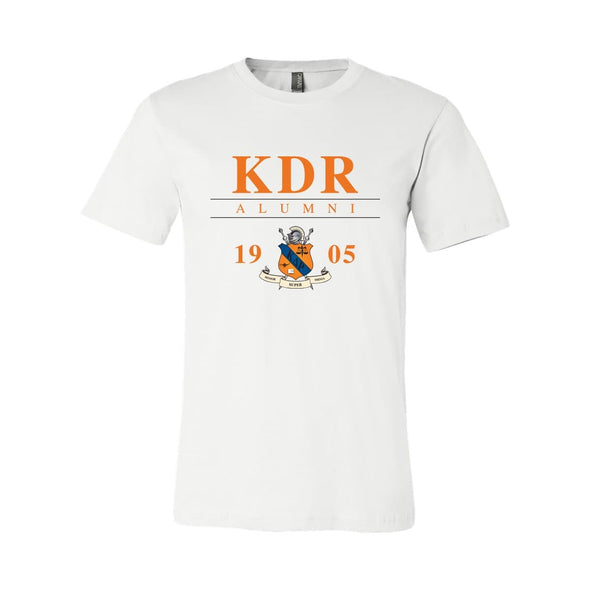 KDR Alumni Crest Short Sleeve Tee | Kappa Delta Rho | Shirts > Short sleeve t-shirts