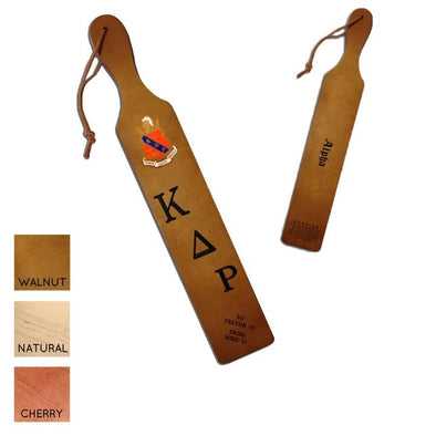 Kappa Delta Rho Personalized Traditional Paddle | vendor-unknown | Wood products > Paddles