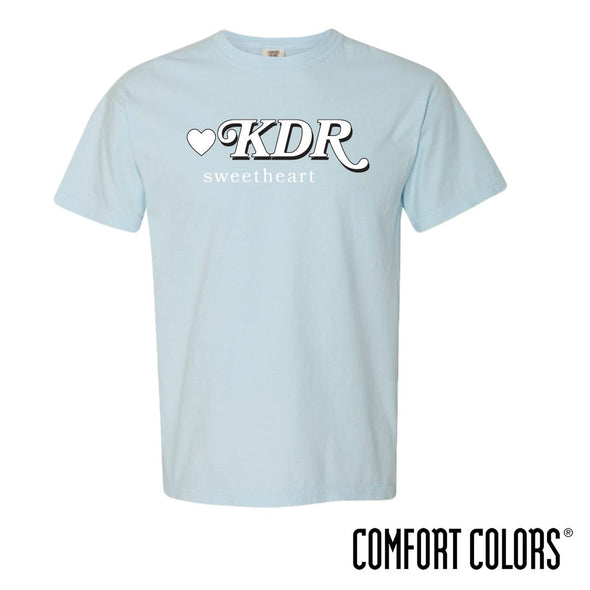 New! KDR Comfort Colors Retro Sweetheart Tee | Kappa Delta Rho | Shirts > Short sleeve t-shirts