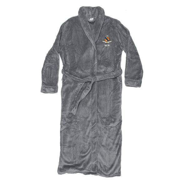KDR Personalized Charcoal Ultra Soft Robe