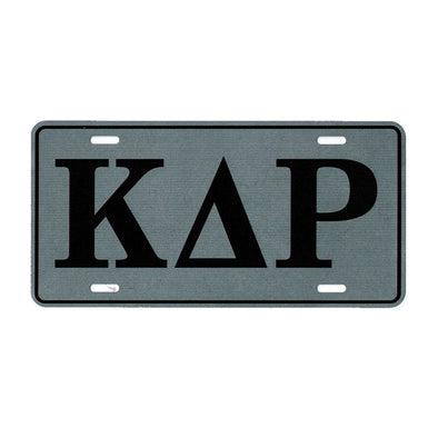 KDR License Plate | Kappa Delta Rho | Car accessories > Decorative license plates