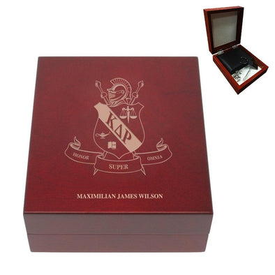 Kappa Delta Rho Personalized Rosewood Box | vendor-unknown | Household items > Keepsake boxes