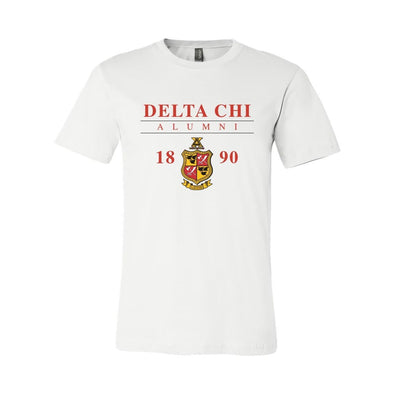 Delta Chi Alumni Crest Short Sleeve Tee | Delta Chi | Shirts > Short sleeve t-shirts