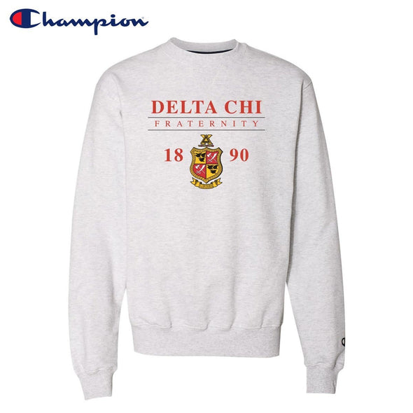 Delta Chi Classic Champion Crewneck | Delta Chi | Sweatshirts > Crewneck sweatshirts