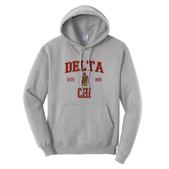 Delta Chi Classic Crest Hoodie