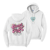 New! Delta Chi White Sweetheart Hoodie