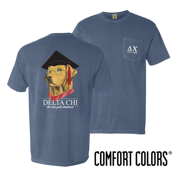 Delta Chi Comfort Colors Retriever Grad Tee | Delta Chi | Shirts > Short sleeve t-shirts