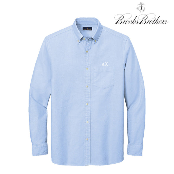 Delta Chi Brooks Brothers Oxford Button Up Shirt