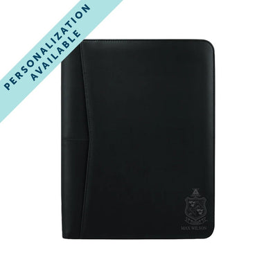 Delta Chi Zippered Crest Padfolio | Delta Chi | Office products > Padfolios
