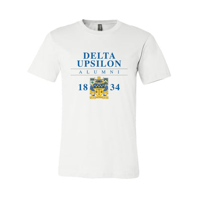 Delta Upsilon Alumni Crest Short Sleeve Tee | Delta Upsilon | Shirts > Short sleeve t-shirts