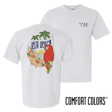 DU Comfort Colors Tropical Tee | Delta Upsilon | Shirts > Short sleeve t-shirts