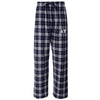 DU Navy Plaid Flannel Pants | Delta Upsilon | Pajamas > Pajama bottom pants