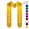 AEPi Pick Your Own Colors Graduation Stole | Alpha Epsilon Pi | Apparel > Stoles