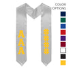 SAE Pick Your Own Colors Graduation Stole | Sigma Alpha Epsilon | Apparel > Stoles