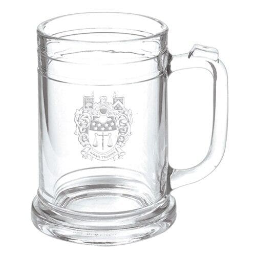 DU Keepsake Glass Mug | Delta Upsilon | Drinkware > Stein mugs/tankards