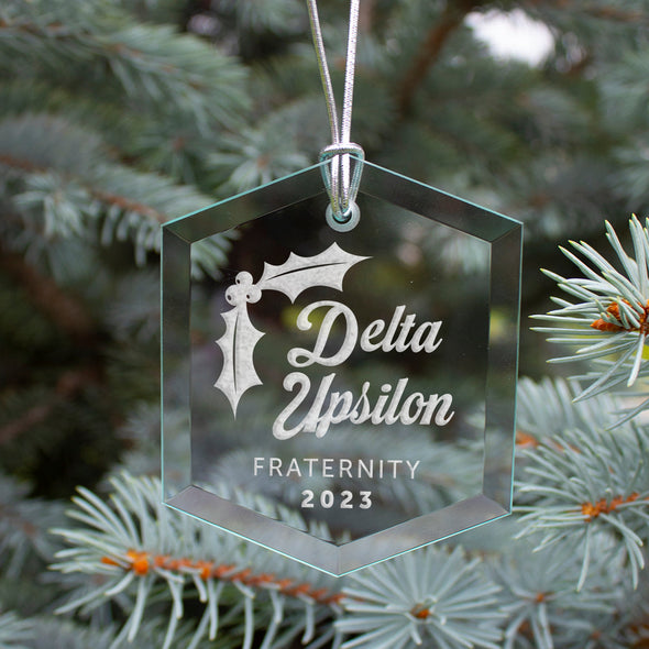 New! Delta Upsilon 2023 Limited Edition Holiday Ornament