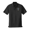 Personalized Chi Phi Crest Black Performance Polo | Chi Phi | Shirts > Short sleeve polo shirts