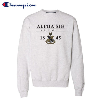 Alpha Sig Alumni Champion Crewneck | Alpha Sigma Phi | Sweatshirts > Crewneck sweatshirts