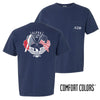 Alpha Sig Comfort Colors Navy Patriot tee | Alpha Sigma Phi | Shirts > Short sleeve t-shirts