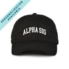 Alpha Sig Classic Cap | Alpha Sigma Phi | Headwear > Billed hats