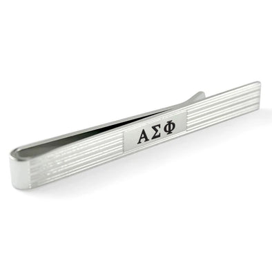 Alpha Sig Silver Tie Clip Bar | Alpha Sigma Phi | Ties > Tie clips