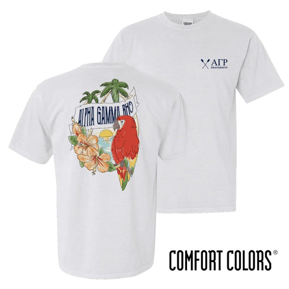 AGR Comfort Colors Tropical Tee | Alpha Gamma Rho | Shirts > Short sleeve t-shirts