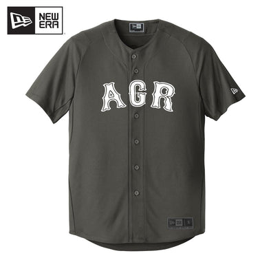 AGR New Era Graphite Baseball Jersey | Alpha Gamma Rho | Shirts > Jerseys