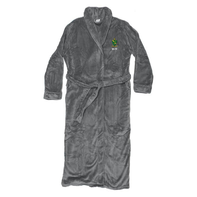 AGR Personalized Charcoal Ultra Soft Robe | Alpha Gamma Rho | Loungewear > Bath robes